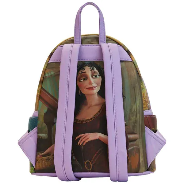 Loungefly x Disney Tangled Rapunzel Scenes Mini Backpack