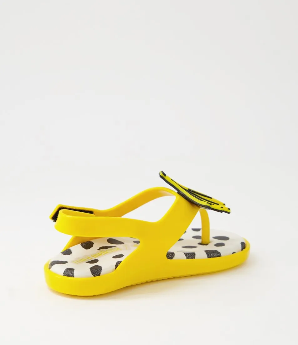 MELISSA Melissa Sunny Fabula Tot Yellow Pvc Sandals