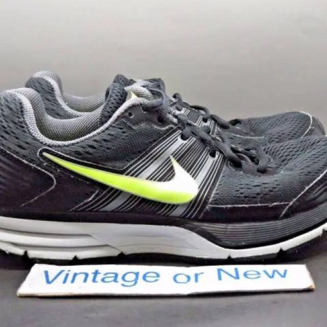 Men's Nike Pegasus+ 29 Black Volt Dark Grey Running Shoe...