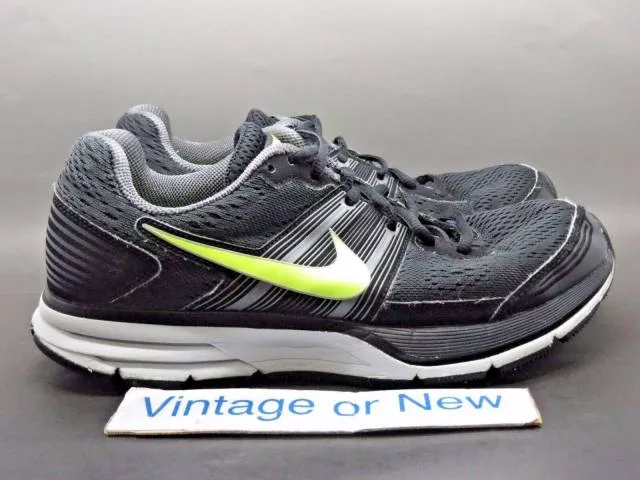 Men's Nike Pegasus+ 29 Black Volt Dark Grey Running Shoe...