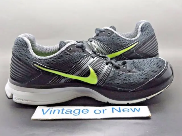 Men's Nike Pegasus+ 29 Black Volt Dark Grey Running Shoe...