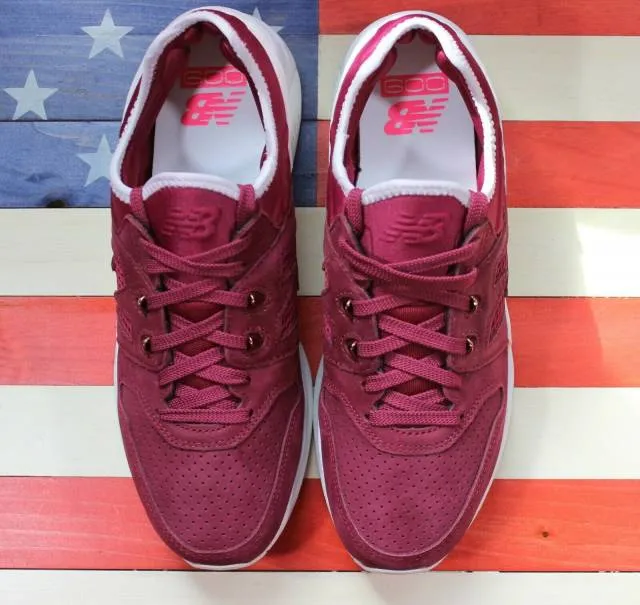 New Balance 009 Walking Running Training Shoe Burgundy-R...