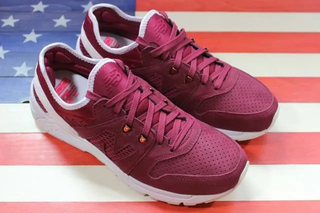 New Balance 009 Walking Running Training Shoe Burgundy-R...