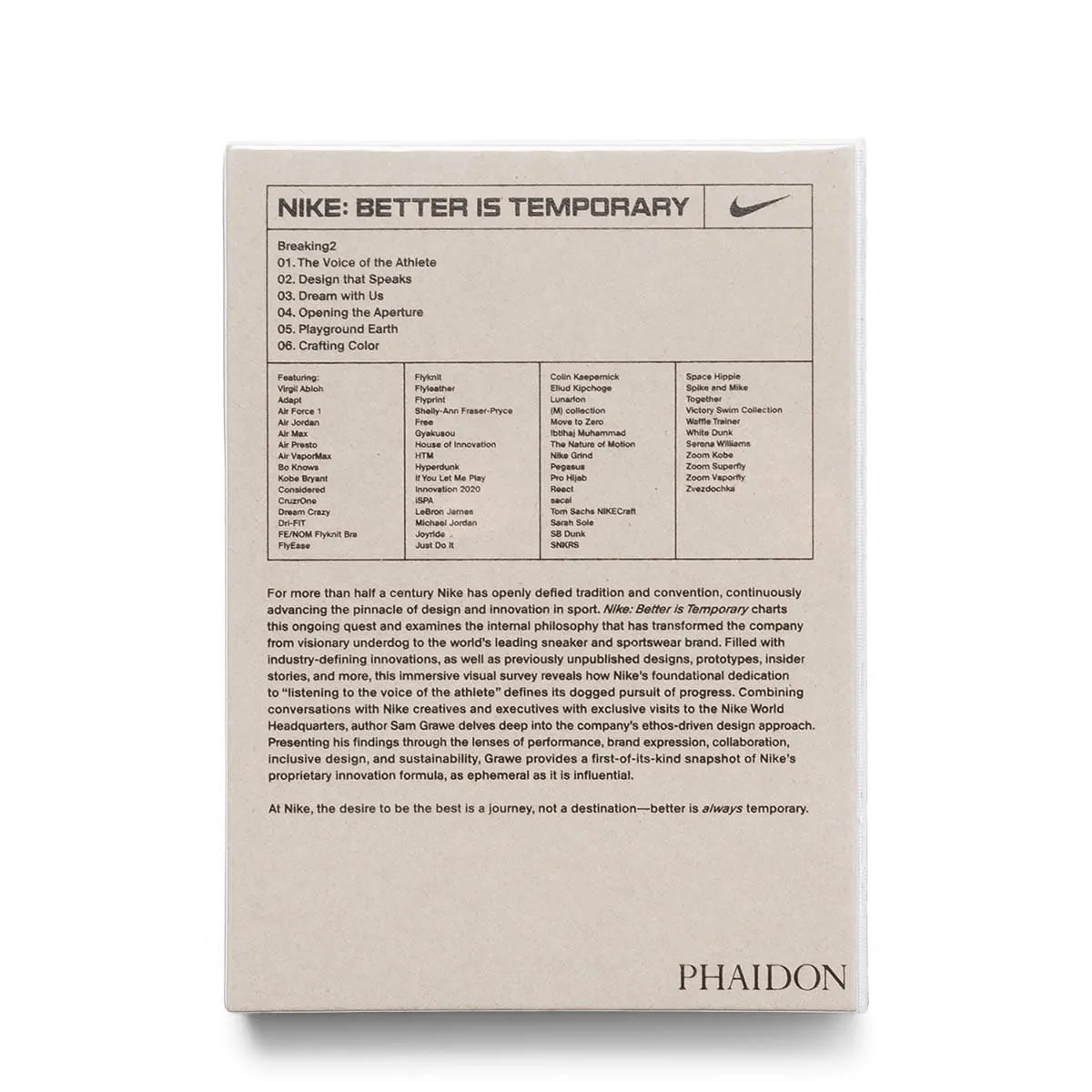 NIKE: BETTER IS TEMPORARY | Bodega