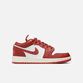 Nike Big Kids' Jordan 1 Low SE Dune Red (GS)