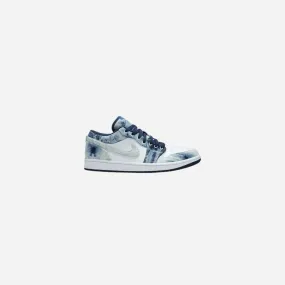 NIKE  JORDAN 1 LOW WASHED DENIM