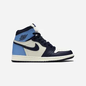 NIKE  JORDAN 1 RETRO HIGH OBSIDIAN UNC