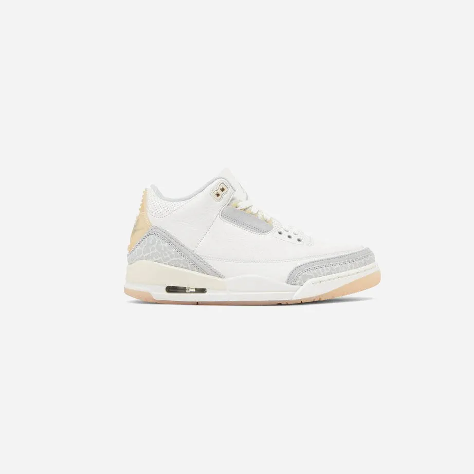 NIKE  JORDAN 3 RETRO CRAFT IVORY