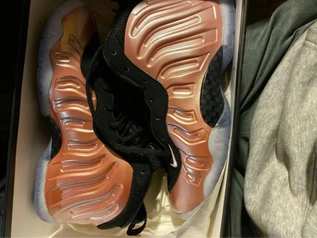 Nike Rose Gold Foamposite