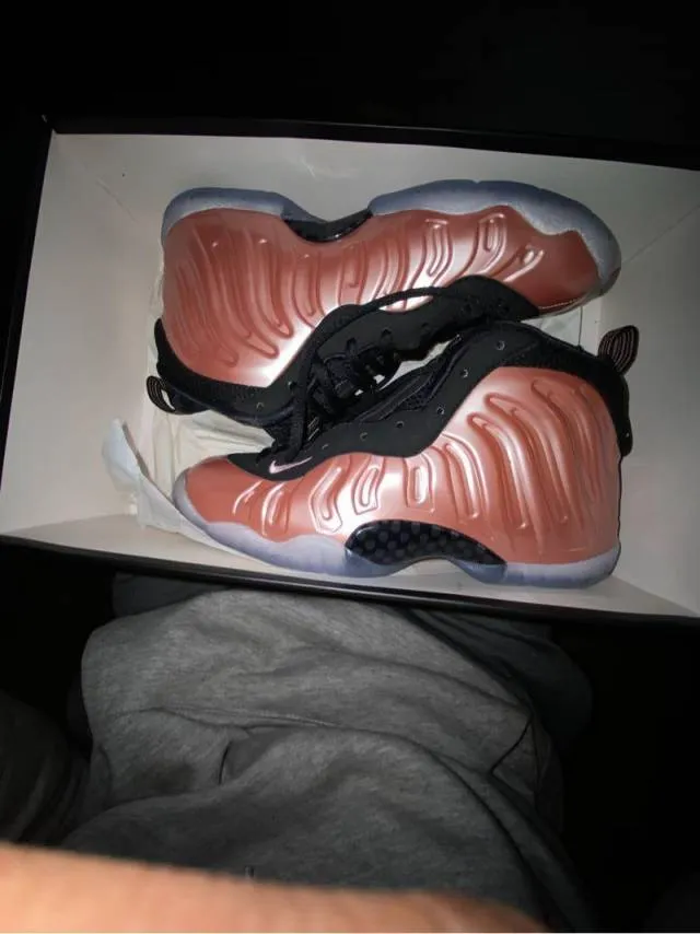 Nike Rose Gold Foamposite