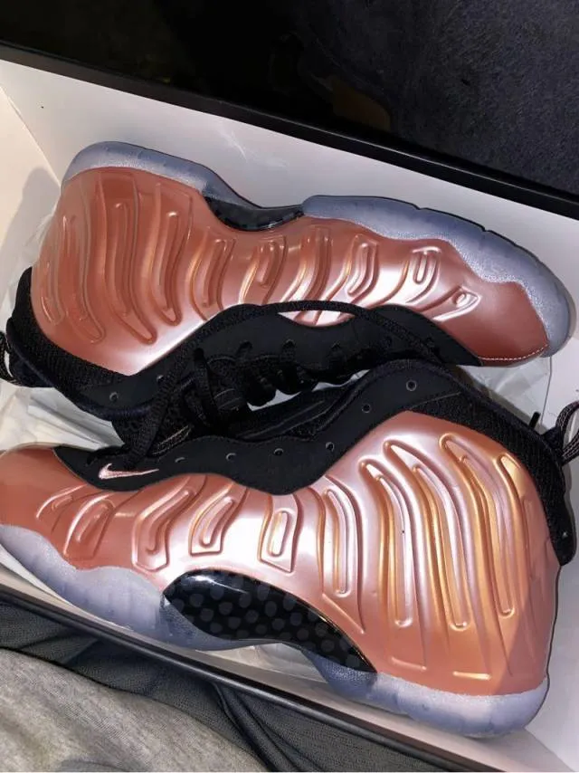 Nike Rose Gold Foamposite