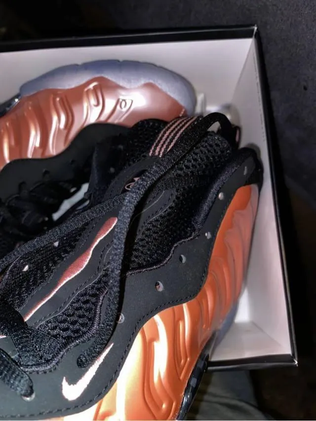 Nike Rose Gold Foamposite