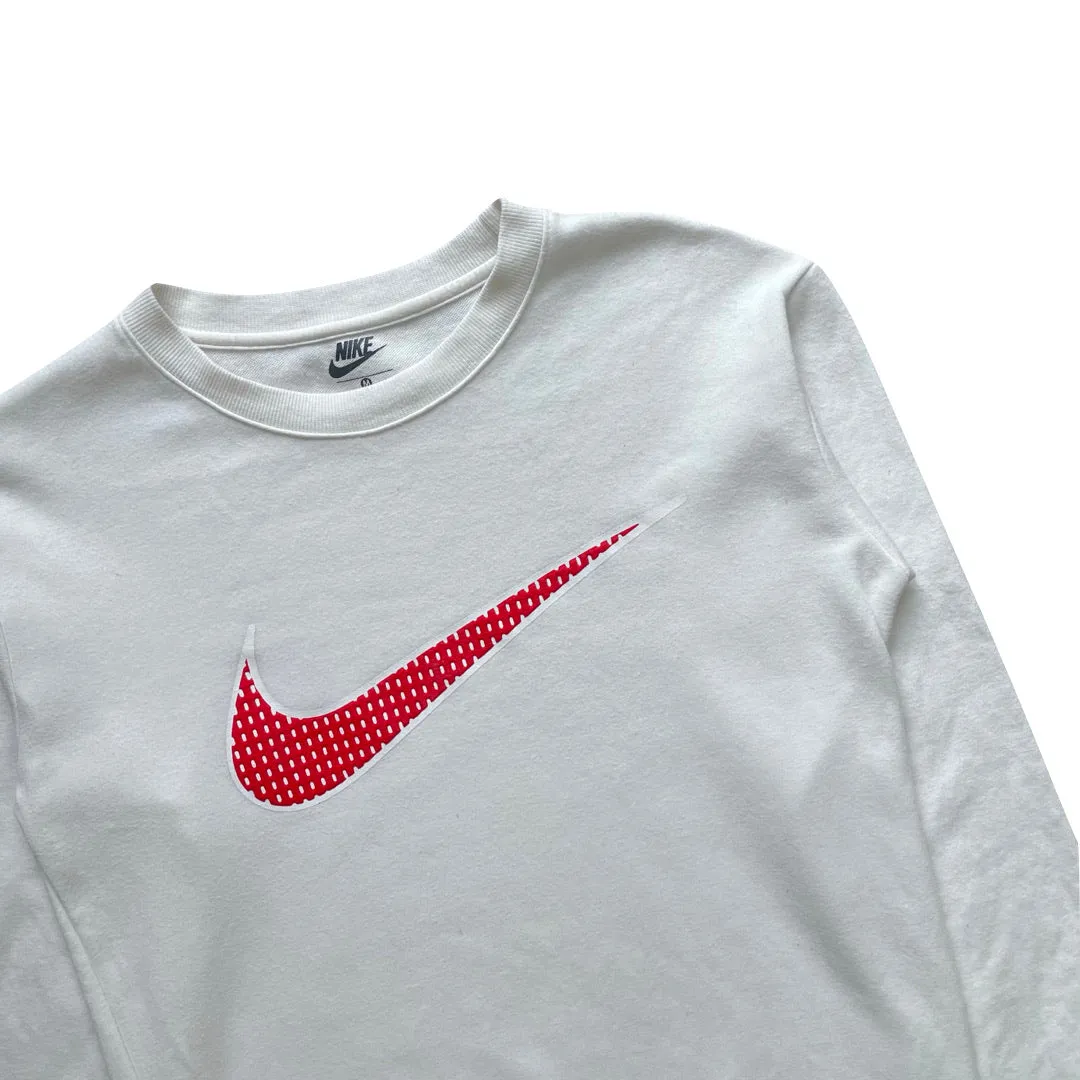 Nike White Sweatshirt