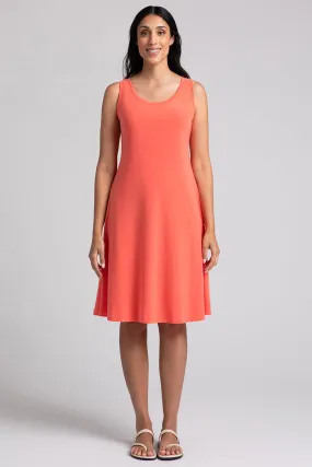 Nu Tank Dress Short | Coral