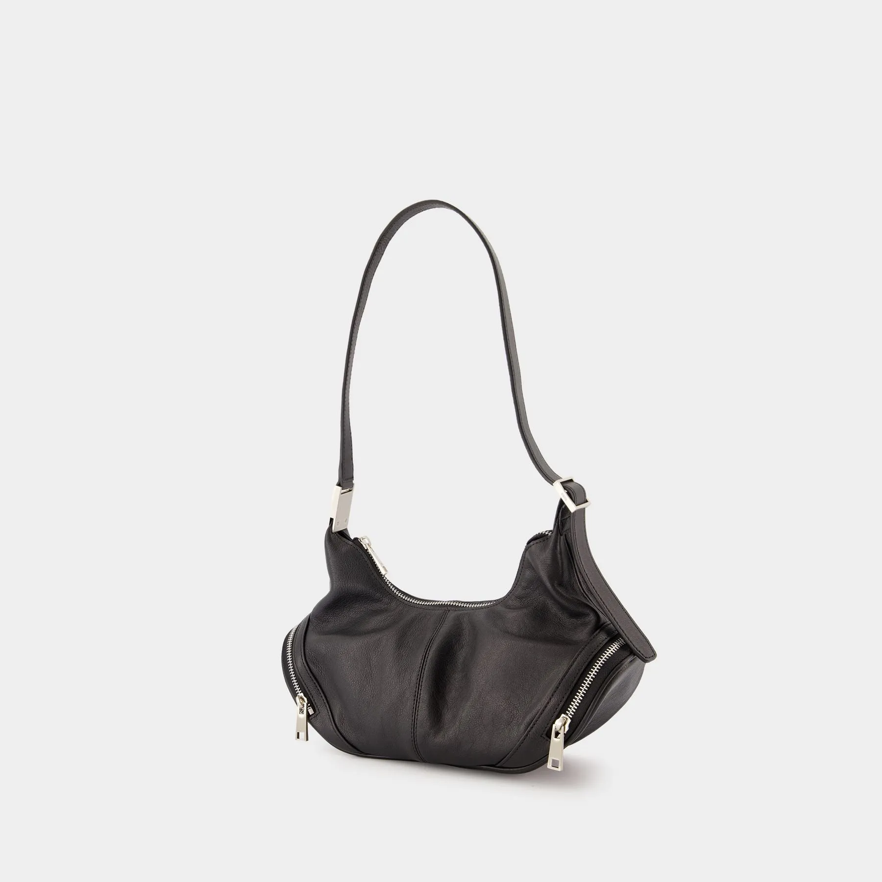 Osoi  Cargo Shoulder Bag - Osoi - Leather - Black