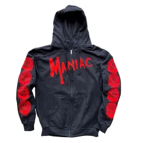 Pallbearer Press – Maniac Poster Zip Hoodie