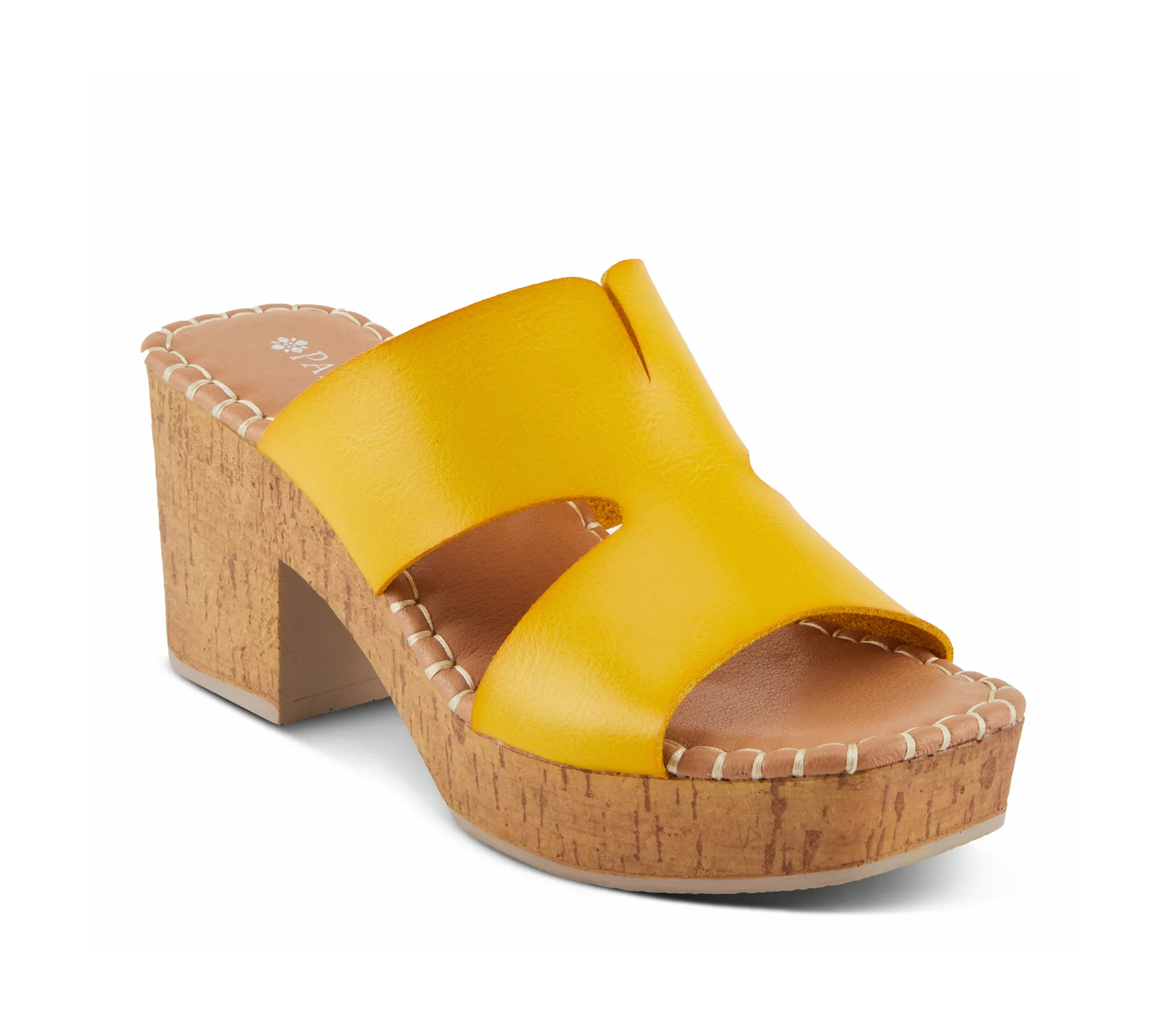 Patrizia by Spring Step Cork Platform Sandals -Stellana