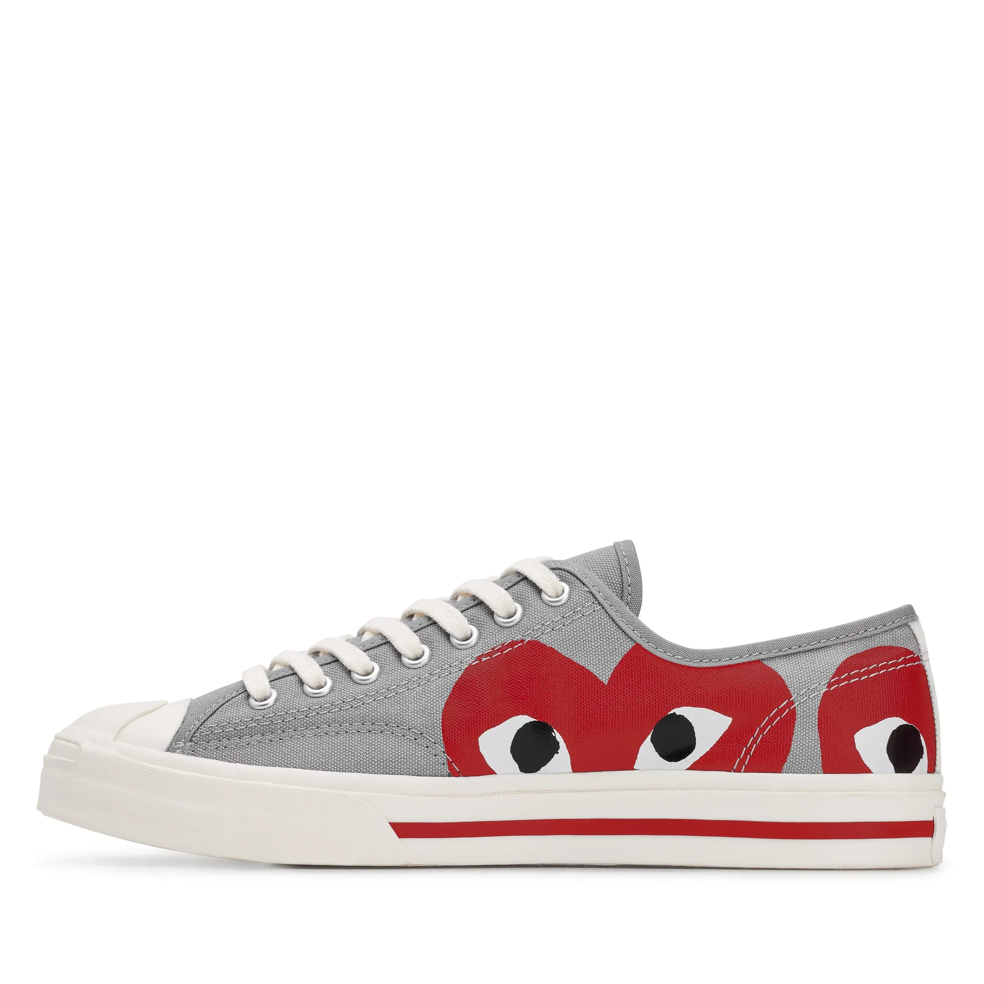 Play Converse Low Top Red Heart Jack Purcell Sneakers  Red