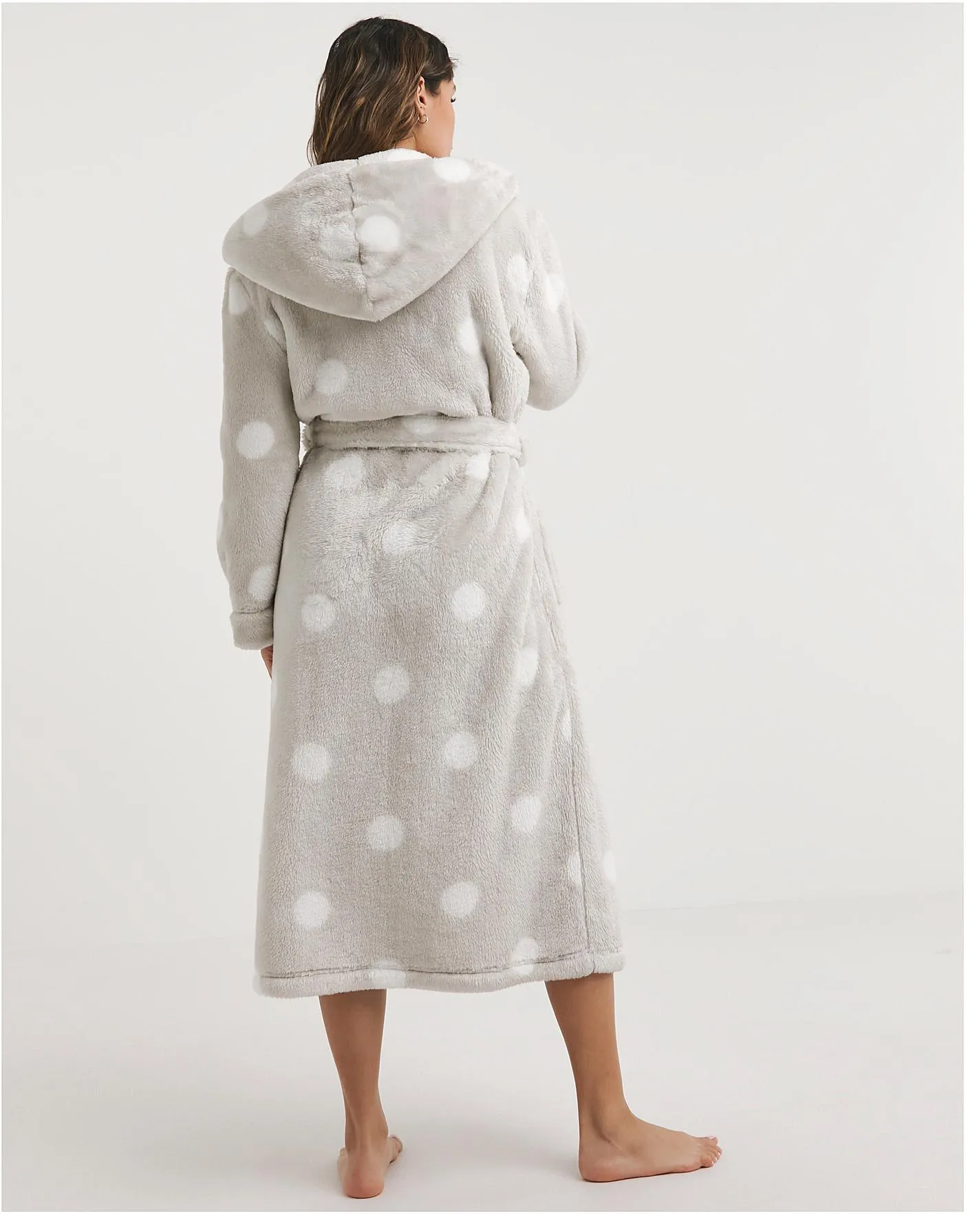 Pretty Secrets Fleece Maxi Dressing Gown