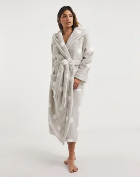 Pretty Secrets Fleece Maxi Dressing Gown