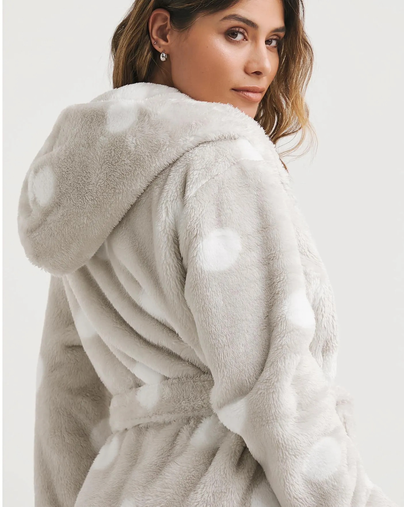 Pretty Secrets Fleece Maxi Dressing Gown