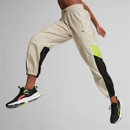 PUMA FIT MOVE Women's Woven Training Pants | Putty | PUMA Shop All Puma | PUMA 