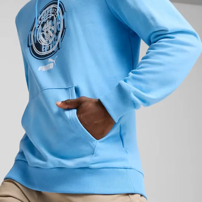 PUMA Manchester City 24/25 ftblCULTURE Hoodie (Blue)