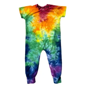 Rainbow Hand Dyed Romper