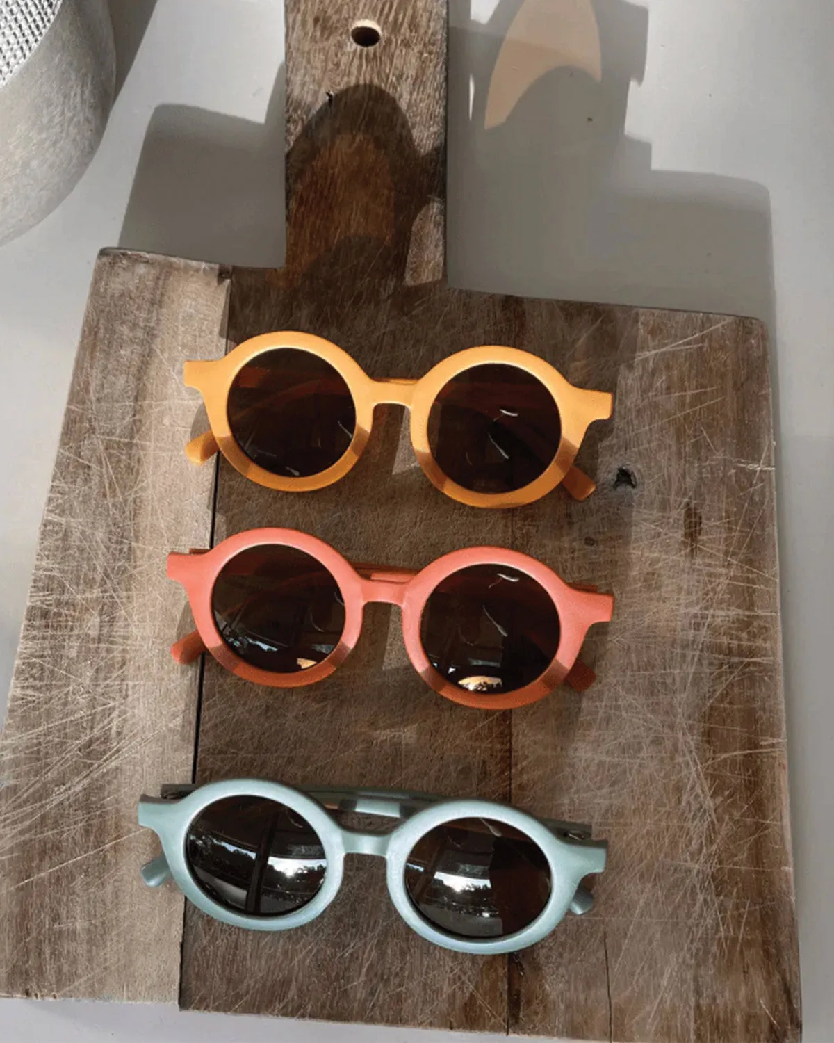 Recycled Plastic Sunglasses - Sky Blue