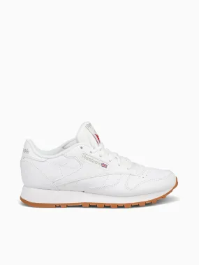 Reebok Classic Leather Wht Grey Gum leather