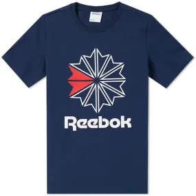 Reebok Classics Graphic TeeCollegiate Navy & White