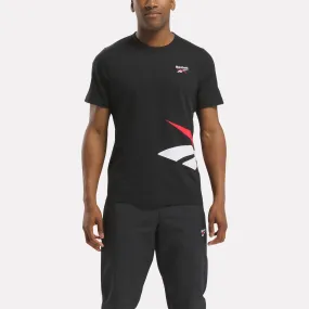 Reebok Identity Cross Check T-Shirt Black