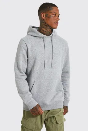 Regular Fit Over The Head Hoodie | boohooMAN UK