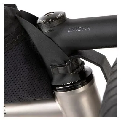 Restrap Race Top Tube Bag Short 1.2L Frame Bag Black