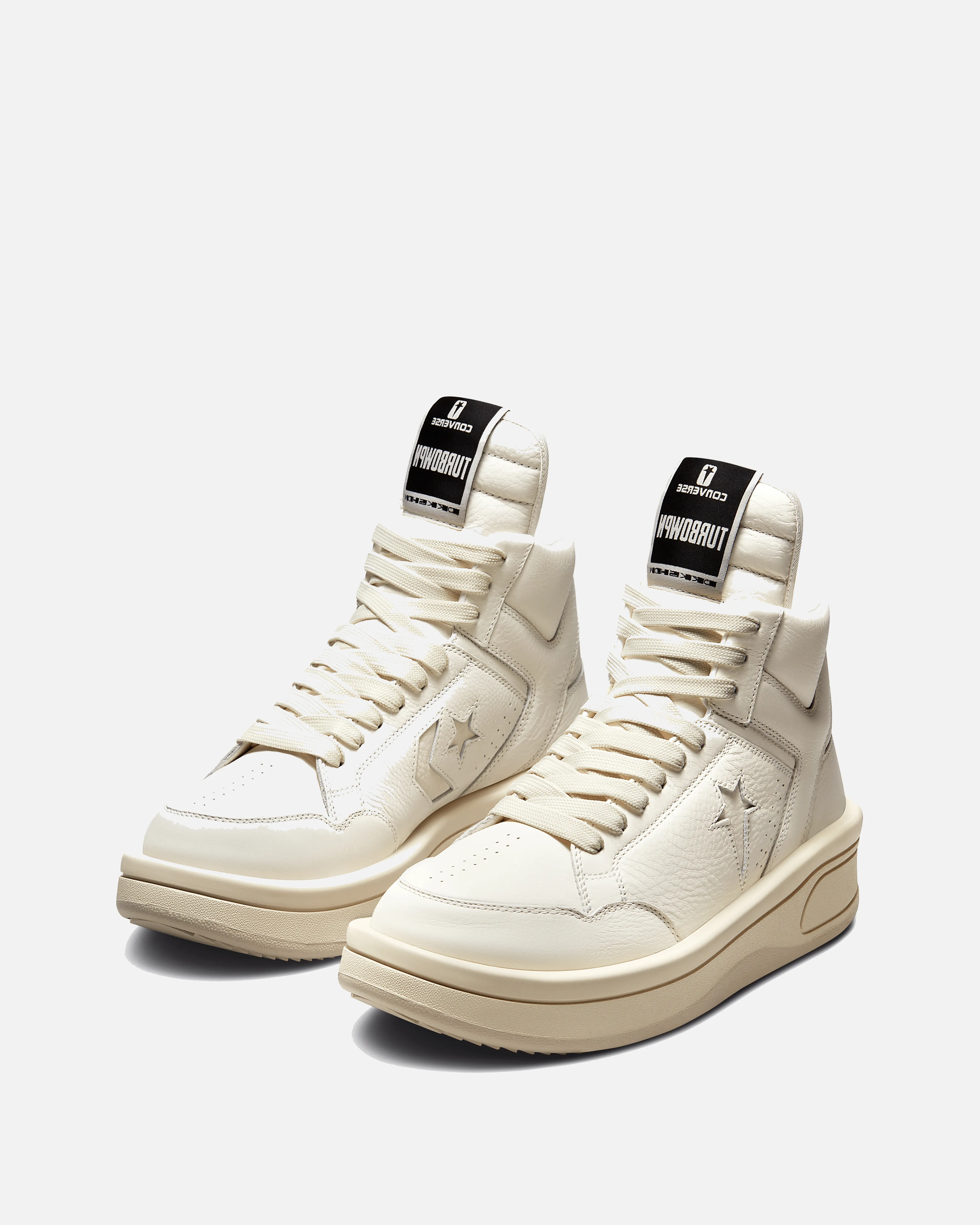 Rick Owens DRKSHDW Converse TURBOWPN in White