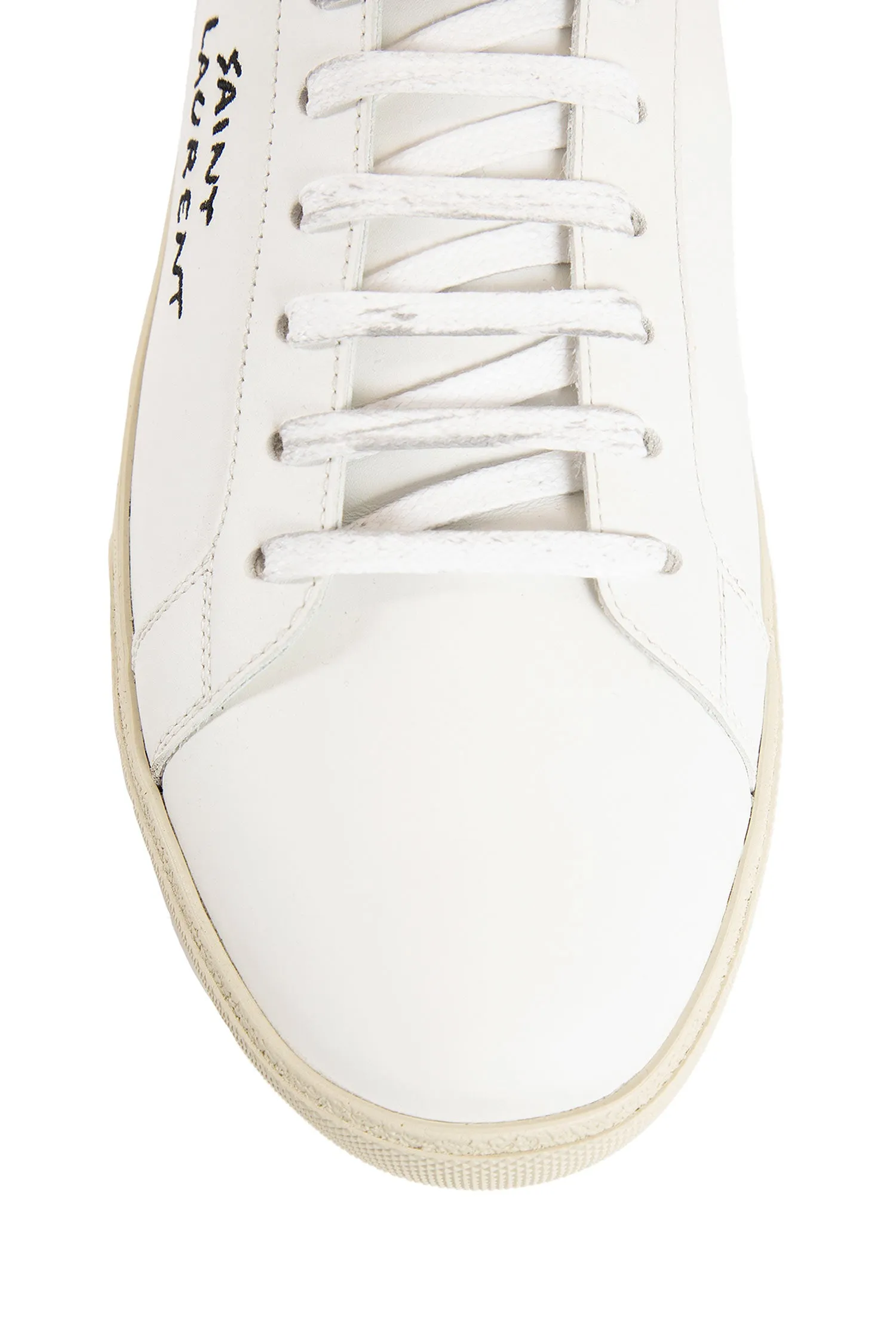 saint laurent court classic sl/06 embroidered sneakers