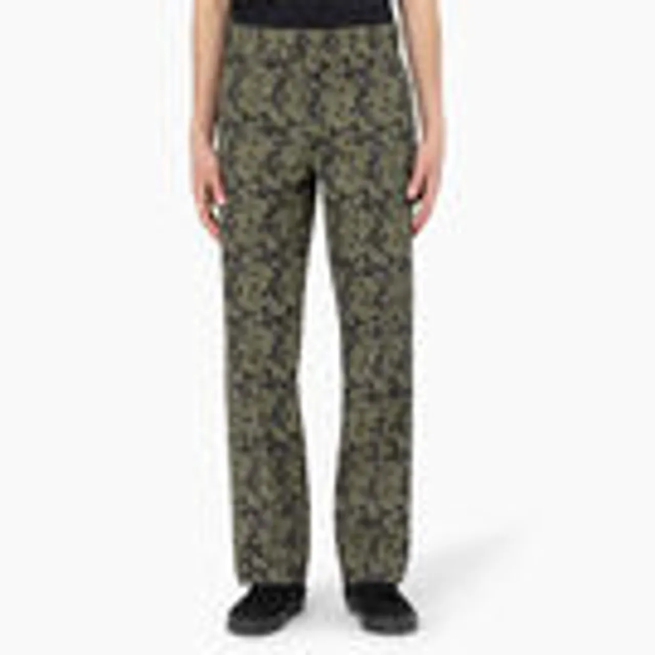 (SALE!!!) Dickies Workwear Drewsey Camo Work Pants - Military Green Glitch Camo