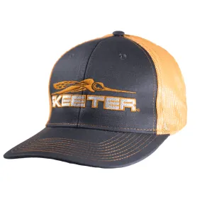 Skeeter Hat - Charcoal/Neon Orange