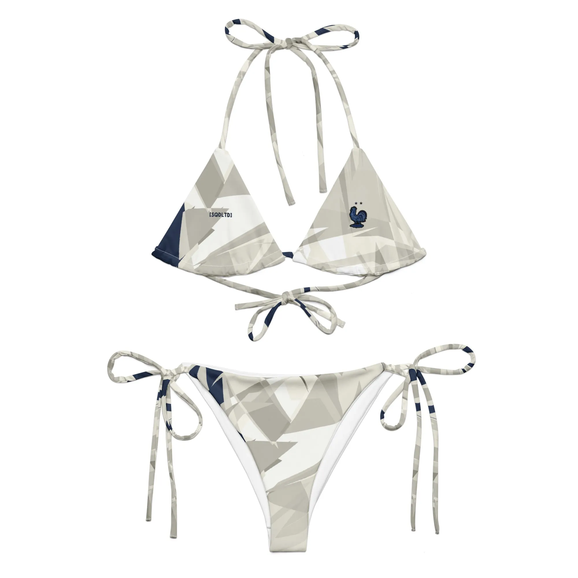 Sqdltd France SB Recycled String Bikini