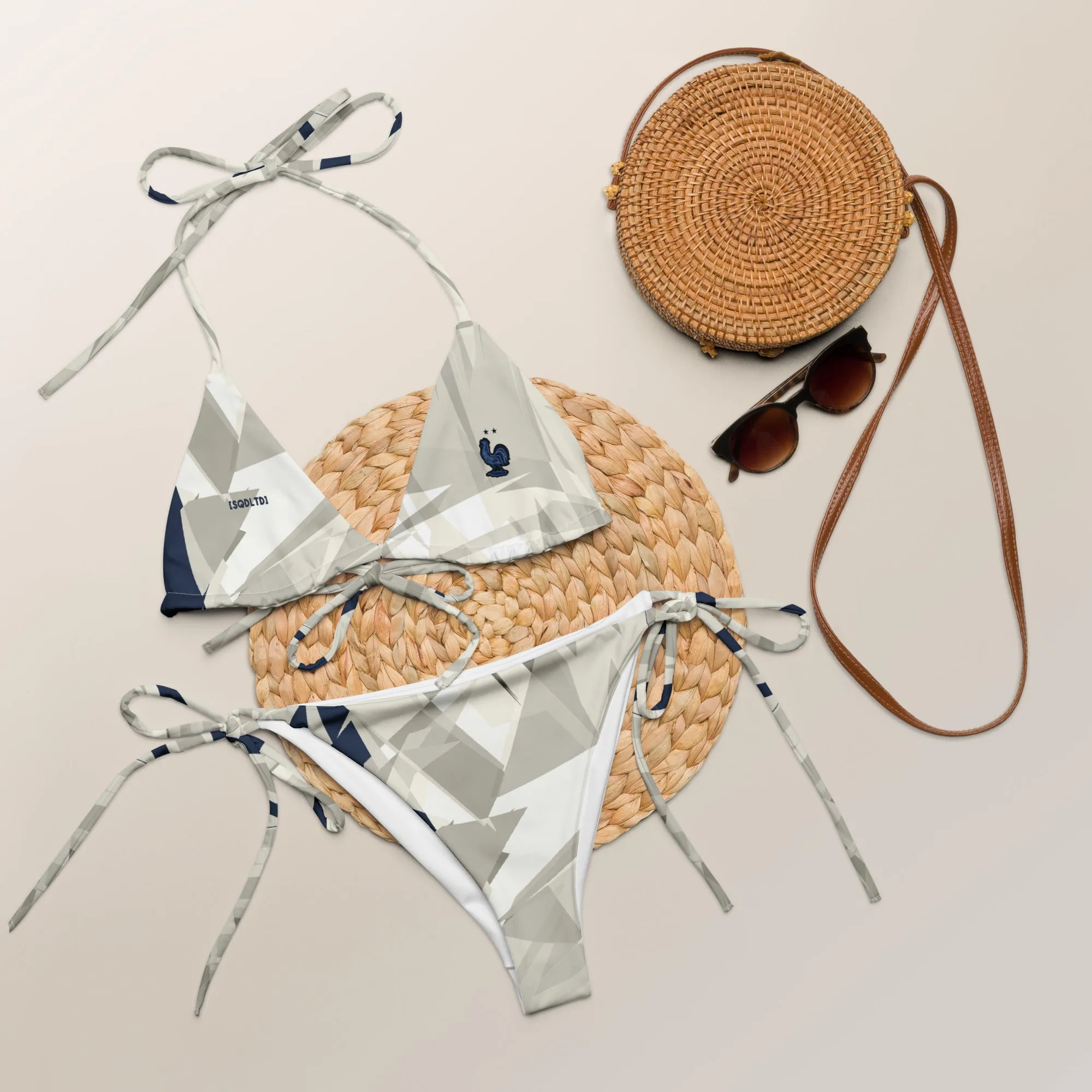 Sqdltd France SB Recycled String Bikini