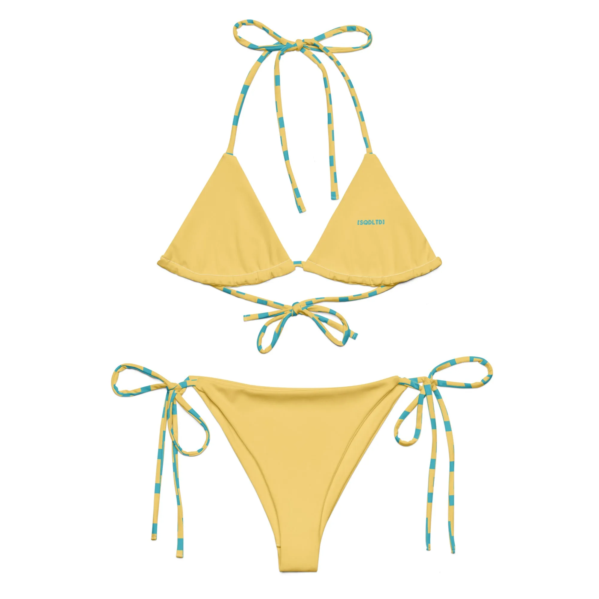 Sqdltd SP24 recycled string bikini Popsicle