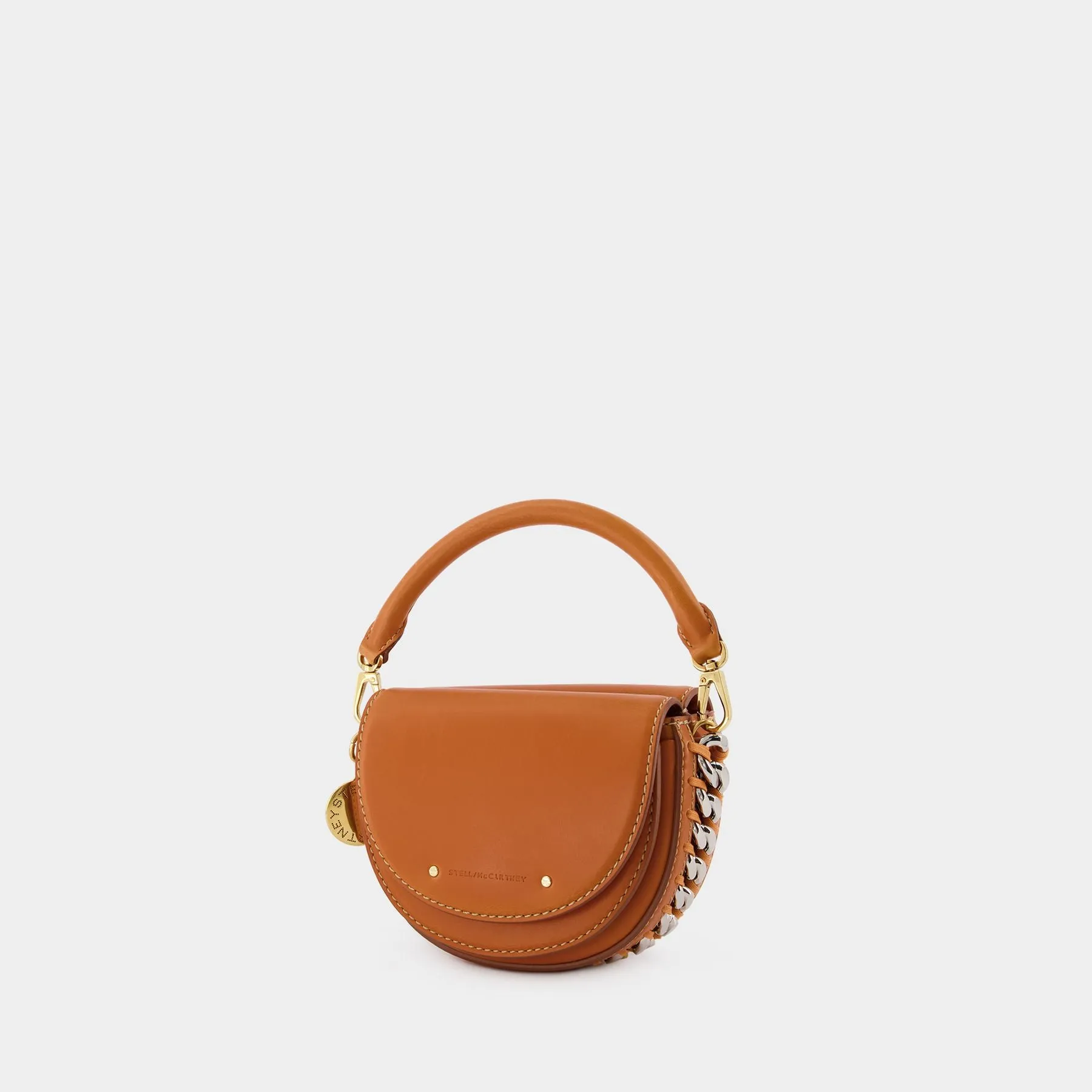 Stella McCartney  Flap Alter Mat Bag - Stella Mccartney - Vegan Leather - Brown