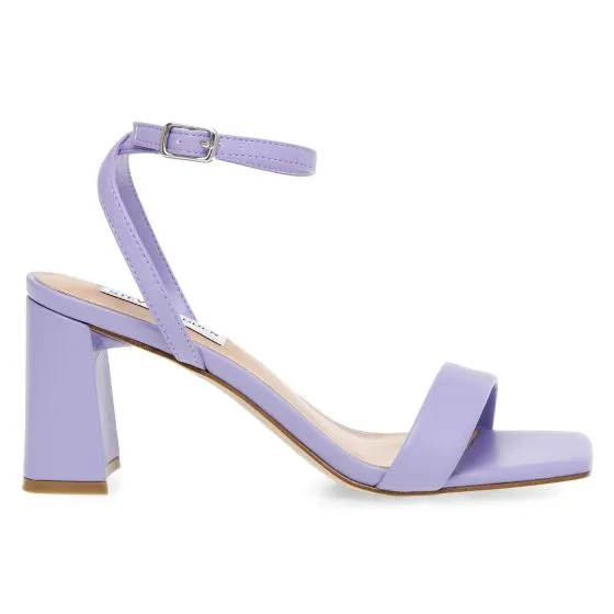 Steve Madden Luxe Lavender Blooms Soft PU Sandals