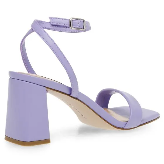 Steve Madden Luxe Lavender Blooms Soft PU Sandals