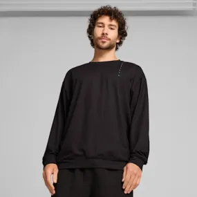 STUDIO FOUNDATION Men's Crew Neck | PUMA Black | PUMA Exclusion List | PUMA 