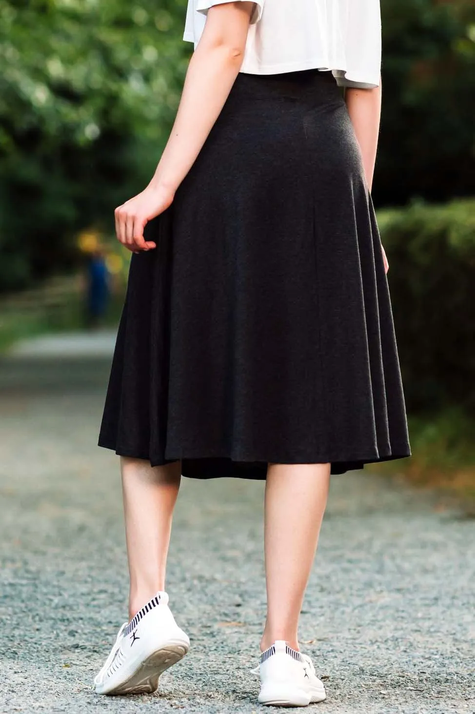 SYDNEY BAMBOO-BLEND SKIRT