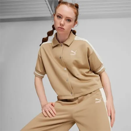 T7 Women's Track Jacket | Prairie Tan | PUMA Shop All Puma | PUMA 