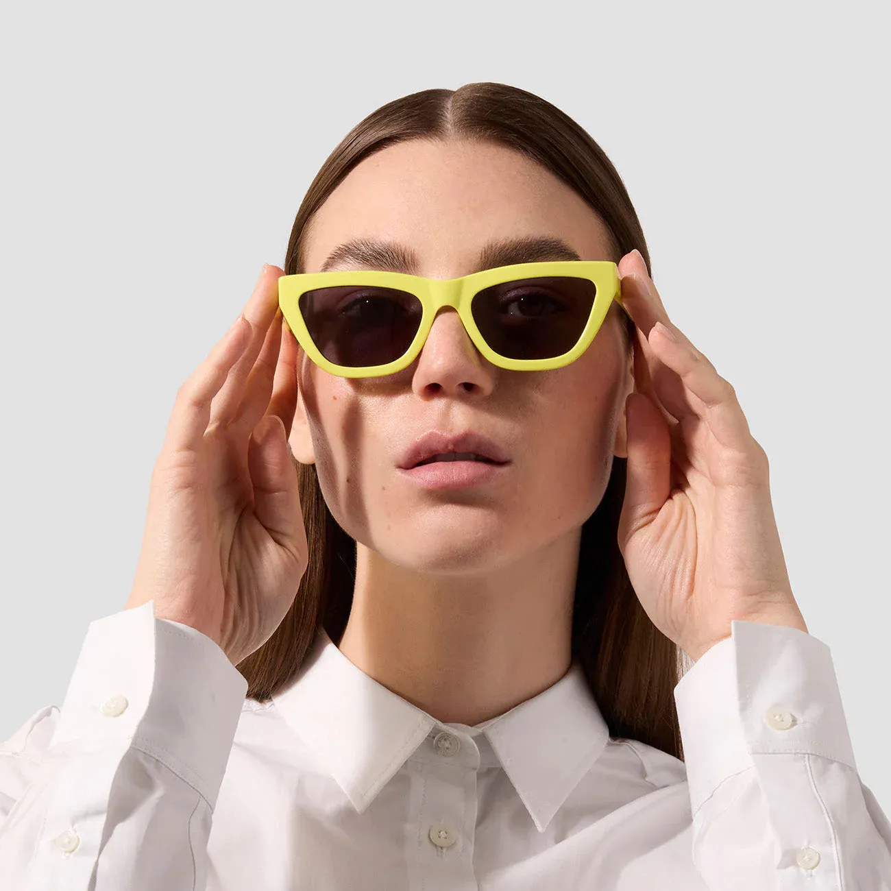 The Cateye Sunglasses (Lemon)