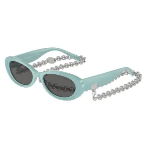 TIFFANY Elegant Blue Acetate Sunglasses