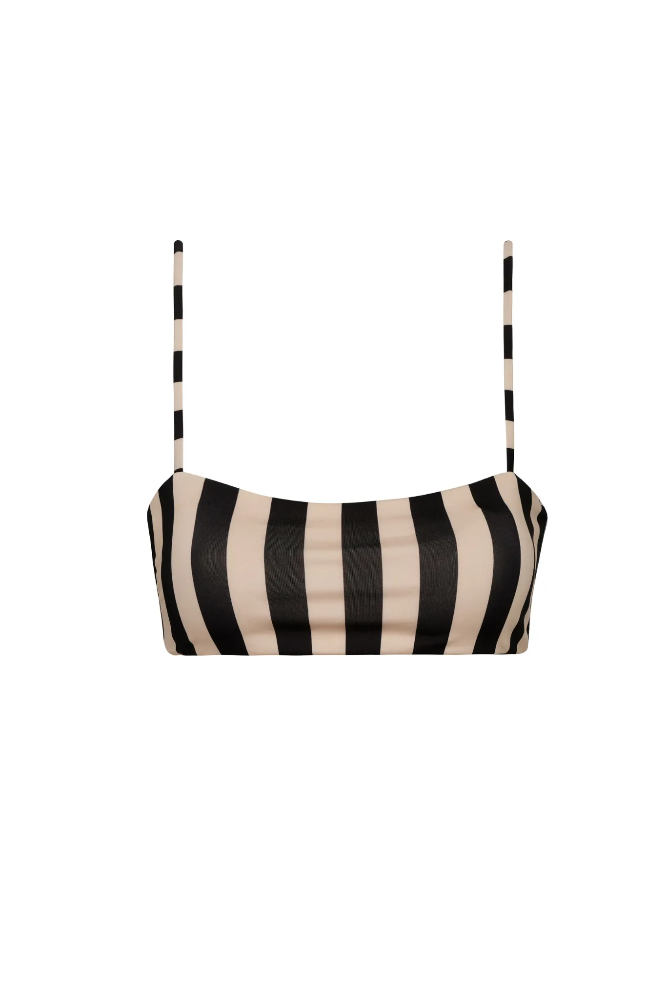 Top De Bikini Anne Black Stripes